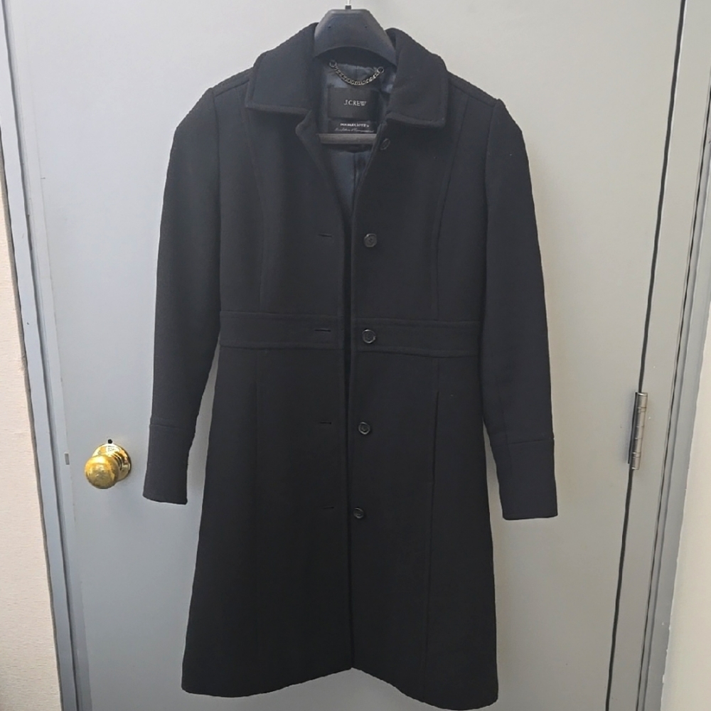 J. Crew Women's Black Coat